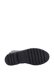 Hush Puppies Black Lauren Patent Junior Boots - Image 5 of 6