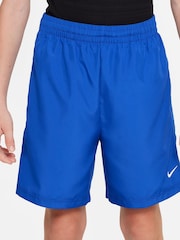 Nike Royal Blue Dri-FIT Multi Training Shorts - Image 1 of 8