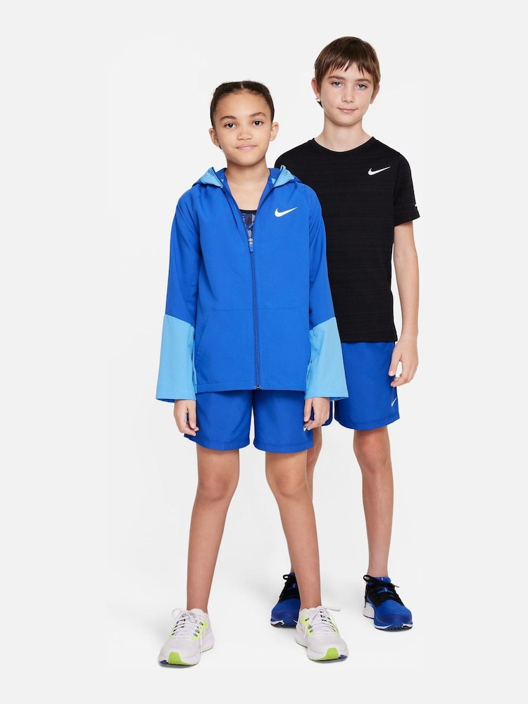 Nike Royal Blue Dri-FIT Multi Training Shorts - Image 6 of 8