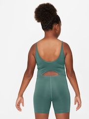 Nike Green Dri-FIT One Unitard Bodysuit Jumpsuit - Image 2 of 3