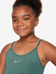 Nike Green Dri-FIT One Unitard Bodysuit Jumpsuit - Image 3 of 3