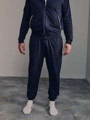 Marineblau - Belstaff Cotton Jersey Joggers - Bild 3 von 5