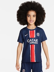 Nike Jr. PSG Home Stadium 3 Piece Football Kit - Image 3 of 13
