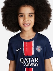 Nike Jr. PSG Home Stadium 3 Piece Football Kit - Image 4 of 13