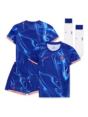 Nike Jr. Chelsea FC Home Stadium 3 Piece Football Kit - Изображение 4 из 13
