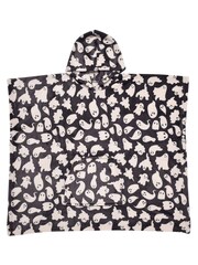 Bedlam Grey Spooky Ghosts Super Cosy Plush Hooded Throw - Image 4 of 5