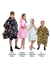 Bedlam Grey Spooky Ghosts Super Cosy Plush Hooded Throw - Image 5 of 5