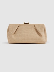 Reiss Madison Geflochtene Clutch Tasche - Bild 3 von 5