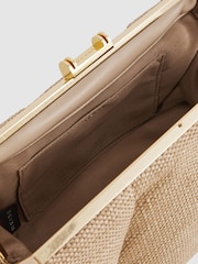 Reiss Madison Geflochtene Clutch Tasche - Bild 4 von 5
