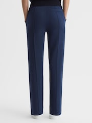 Marineblau - Reiss Jemma Jogginghose mit weitem Bein und Kordelzug - Bild 5 von 5