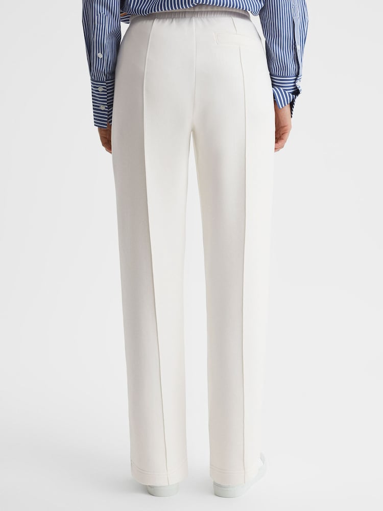 Elfenbein - Reiss Jemma Jogginghose mit weitem Bein und Kordelzug - Bild 5 von 5 Elfenbein - Reiss Jemma Jogginghose mit weitem Bein und Kordelzug - Bild 5 von 5