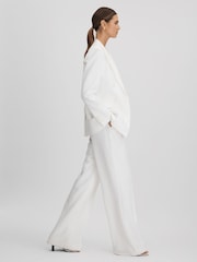 Reiss Sienna Kaksirivinen napitus Crepe Puku Bleiseri - Kuva 3 / 7