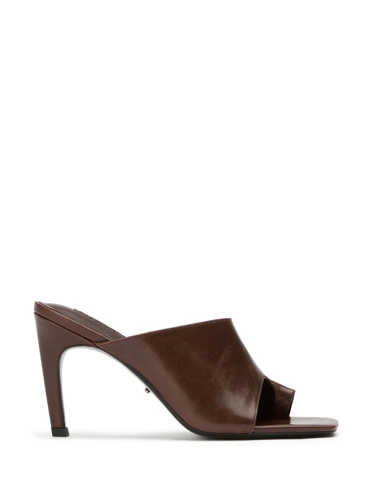 Tony Bianco Brown Metro Heeled Sandals - Image 2 of 5 Tony Bianco Brown Metro Heeled Sandals - Image 2 of 5