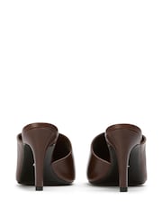 Tony Bianco Brown Metro Heeled Sandals - Image 3 of 5