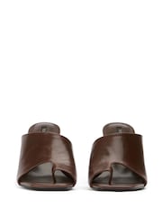 Tony Bianco Brown Metro Heeled Sandals - Image 4 of 5