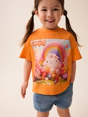Orange Cloud Character Short Sleeve T-Shirt (3mths-7yrs) - Image 1 of 7