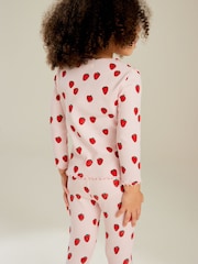 Pink Cotton Rich Long Sleeve Rib T-Shirt (3mths-7yrs) - Image 3 of 7