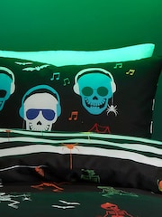 Bedlam Dancing Skeletons Glow in the Dark Duvet Cover Set - Изображение 4 из 5