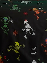 Bedlam Dancing Skeletons Glow in the Dark Duvet Cover Set - Изображение 5 из 5