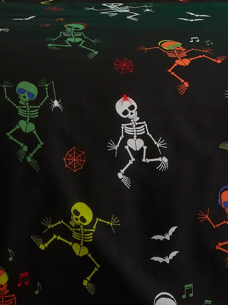Bedlam Dancing Skeletons Glow in the Dark Duvet Cover Set - Изображение 5 из 5