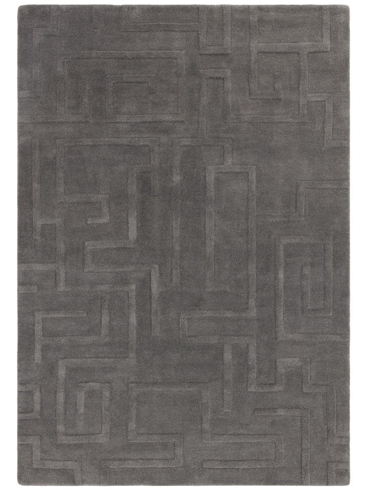 Asiatic Rugs Charcoal Maze Rug - Image 2 of 4