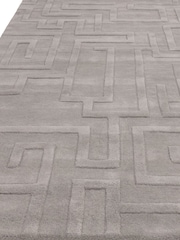 Asiatic Rugs Silver Maze Rug - Image 3 of 4