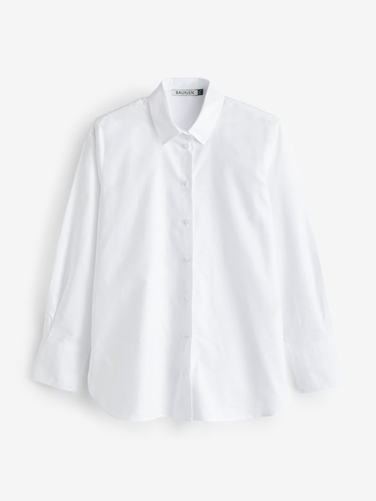 Baukjen White Oakleigh Organic Cotton Shirt - Image 6 of 6