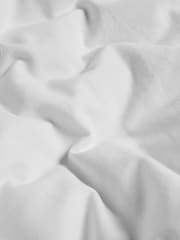 Grey 100% Cotton Duvet Cover and Pillowcase Set - Image 4 of 4