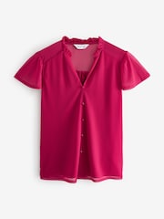 Pink Button Up Blouse - Image 1 of 1
