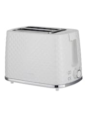 Salter White Glacier 2 Slice Toaster - Image 1 of 4