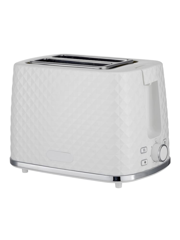 Salter White Glacier 2 Slice Toaster - Image 1 of 4