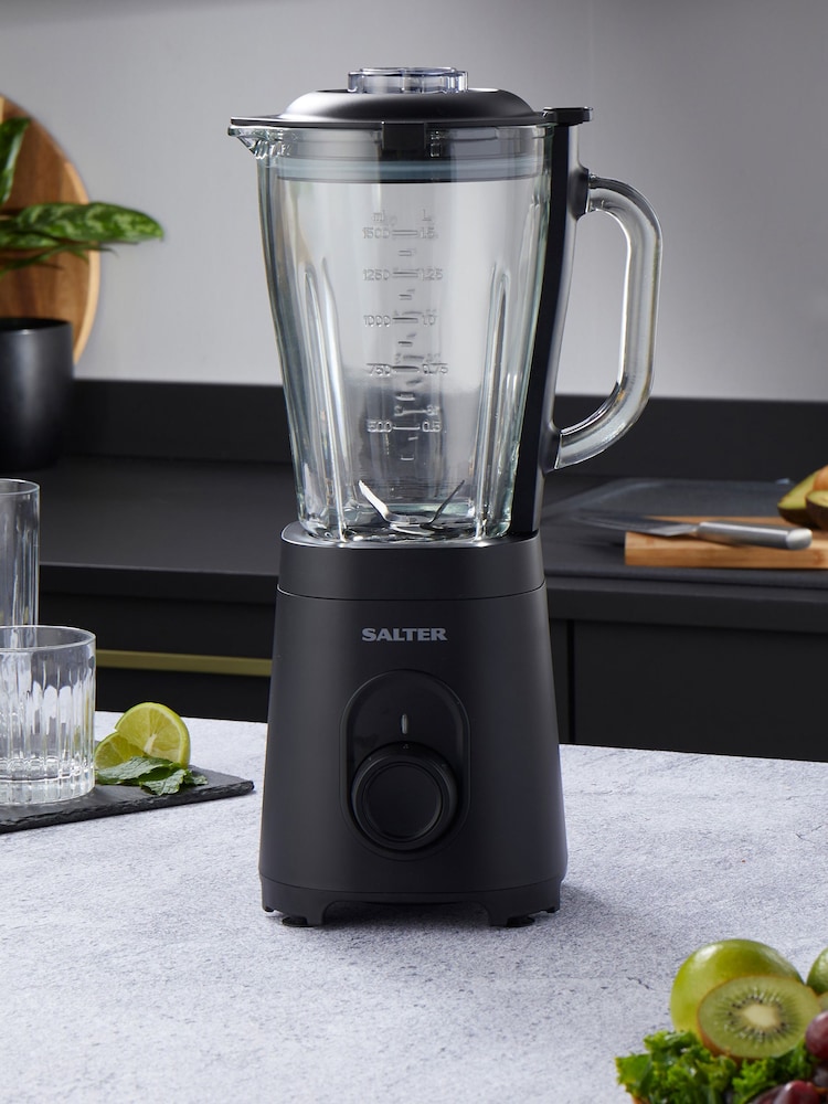 Salter Black Kuro Glass Jug Blender - Image 1 of 4
