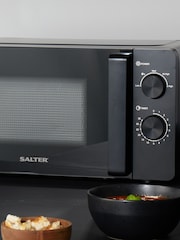 Salter Black Kuro 20l Manual Microwave - Image 1 of 4