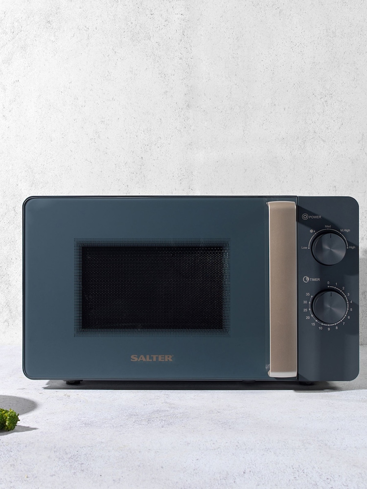 Salter Blue Marino 20l Manual Microwave - Image 1 of 4