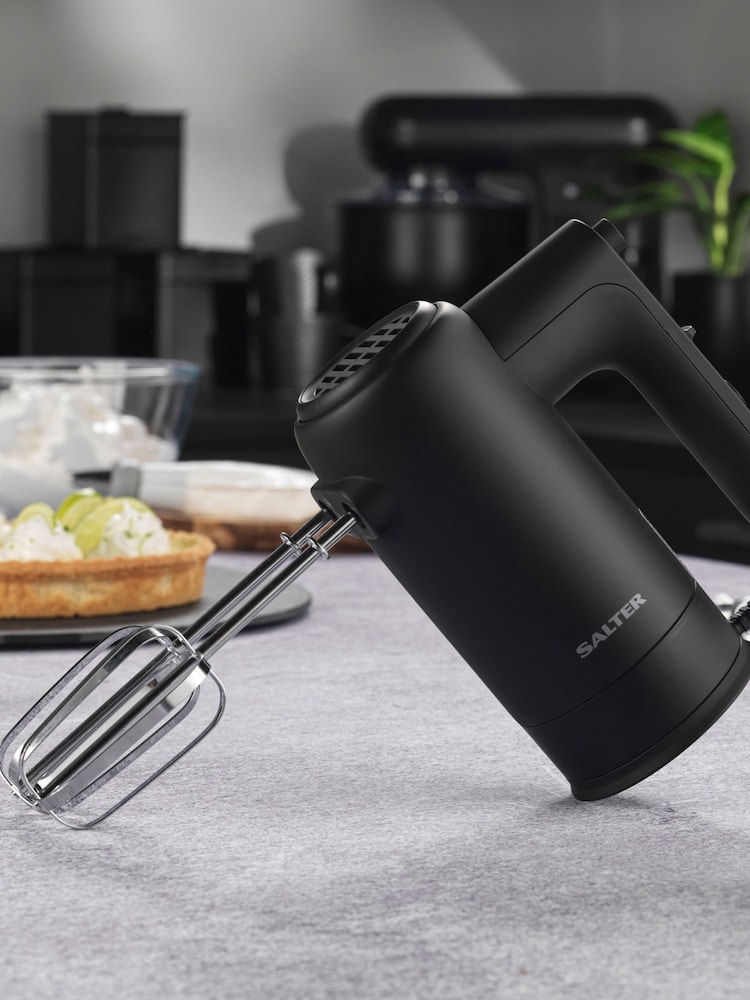 Salter Black Kuro 300w Easy Store Hand Mixer - Image 2 of 4
