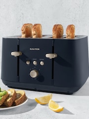 Salter Blue Marino 4 Slice Toaster - Image 1 of 4