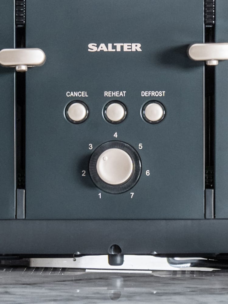 Salter Blue Marino 4 Slice Toaster - Image 2 of 4