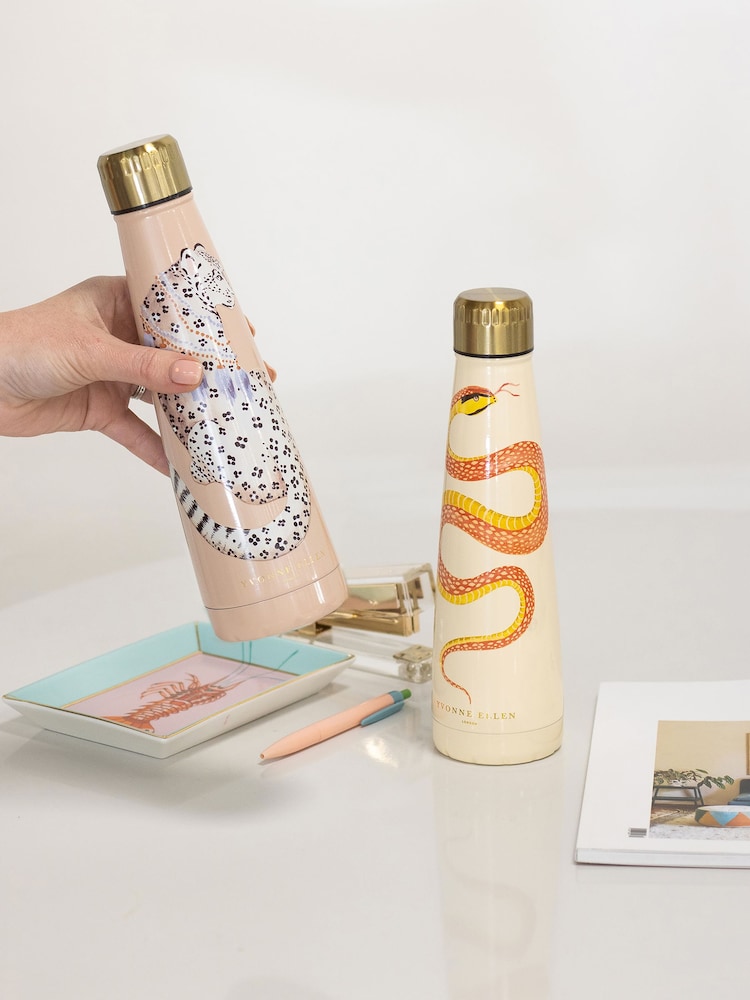 Yvonne Ellen Multi Stainless Steel Snake Effect Water Bottle - Image 1 of 3
