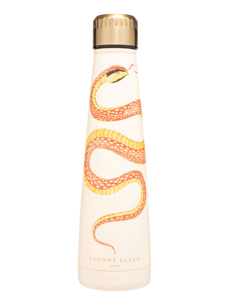 Yvonne Ellen Multi Stainless Steel Snake Effect Water Bottle - Image 2 of 3