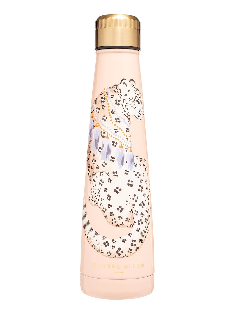 Yvonne Ellen Multi Cheetah Stainless Steel Water Bottle - Image 2 of 3