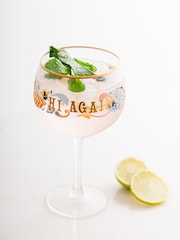 Yvonne Ellen Set of 2 Clear Gin Glasses - Image 1 of 3