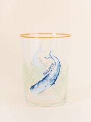Yvonne Ellen Set of 2 Clear Whale Hi Ball Glasses 55CL - Image 1 of 2