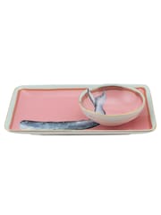 Yvonne Ellen Set of 2 Sushi Plates, Dip Bowls & Chopsticks - Image 4 of 4