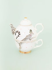 Yvonne Ellen Cheetah Tea For One Teapot - Image 1 of 2