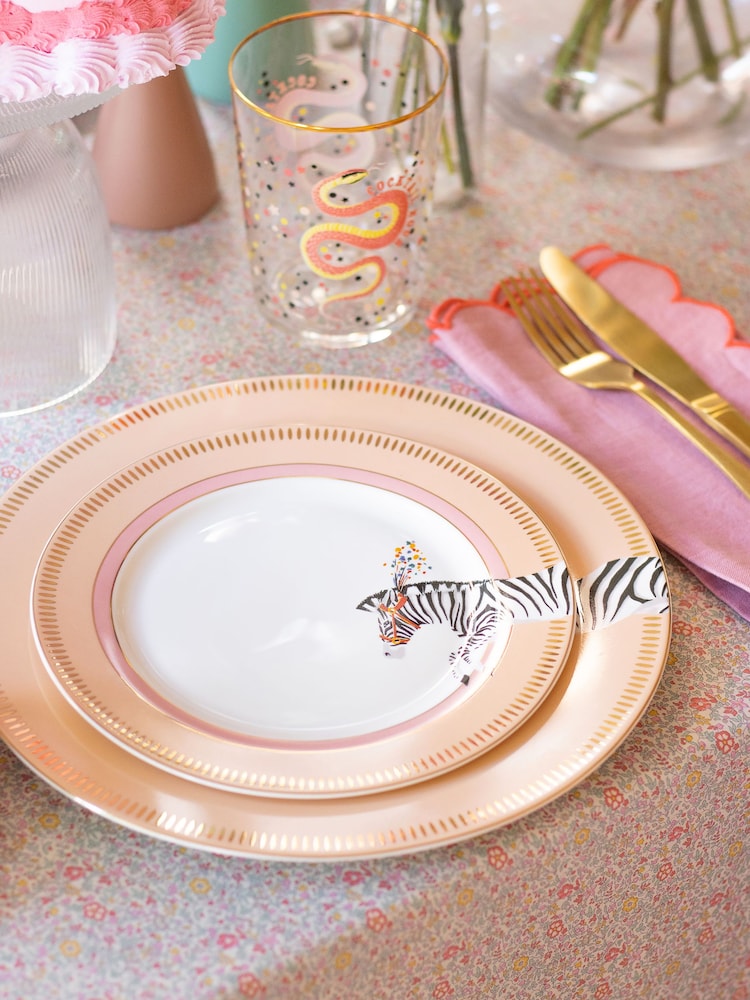 Yvonne Ellen Set of 4 Animal Dinner Plates 26.5Cm - Image 2 of 3