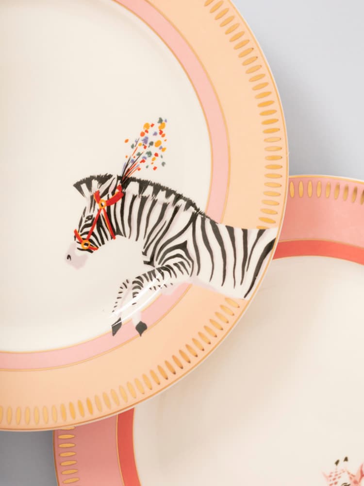 Yvonne Ellen Set of 4 Animal Dinner Plates 26.5Cm - Image 3 of 3
