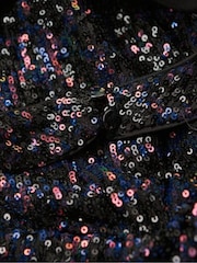 Superdry Silver Sequin Halter Jumpsuit - Image 6 of 6