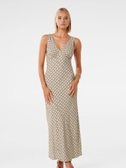 Forever New Black Lorna Sleeveless Casa Midi Dress - Image 1 of 4