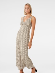 Forever New Black Lorna Sleeveless Casa Midi Dress - Image 3 of 4