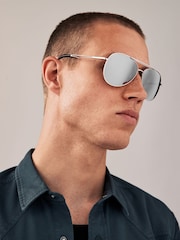 Silver Style Polarised Sunglasses - Image 1 of 3